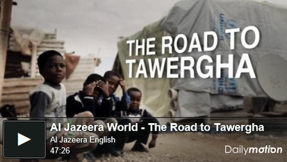libya the road to tawergha al jazeera oct 2013 sealiberty cruising